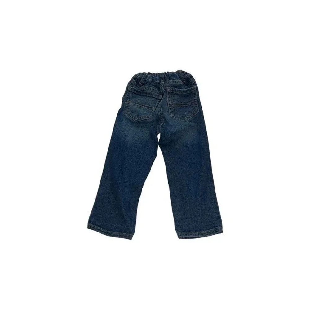 The Children’s Place Boys’ Straight Leg Denim Jeans - Size 3T - Adjustable Waist